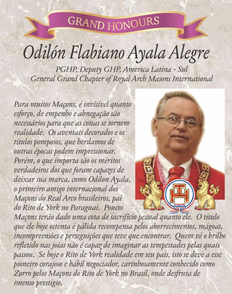 vinh Grandes Honras - Odilon