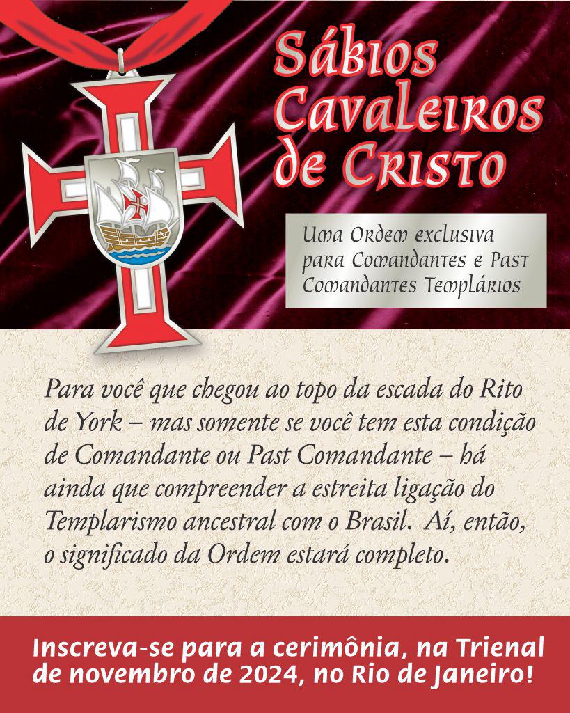 Leia mais sobre o artigo Ordem dos Sábios Cavaleiros de Cristo.